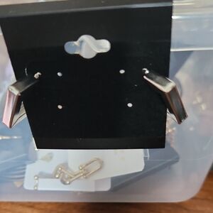 Fashion Jewelry Silver Earrings